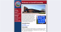 Desktop Screenshot of carrolltownship.net